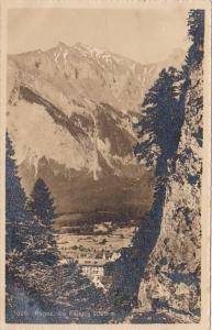 Switzerland Ragaz die Falknis 1911 Photo