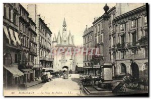 Old Postcard Bordeaux The Palace Square