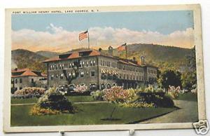 N1545   LAKE GEORGE,  N.Y.  POSTCARD, HOTEL