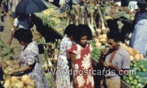 Market Place Fiji, Fijian Postal Used Unknown 