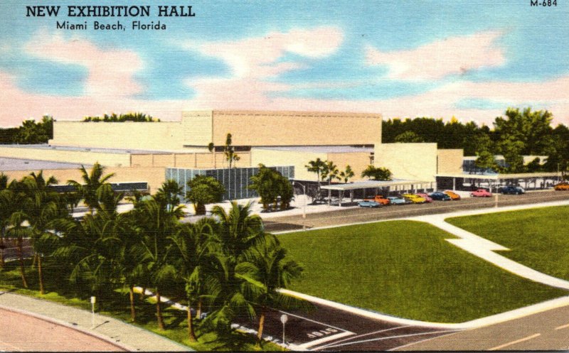 Florida Miami Beach New Exhibition Hall 1960