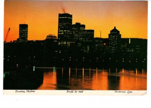 Evening Skyline, Montreal, Quebec