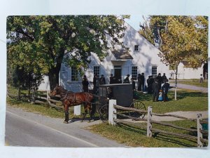 A Mennonite Meeting House Pennsylvania Vintage Postcard 1966