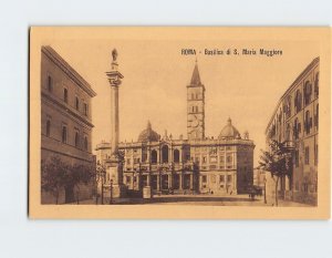 Postcard Basilica di S. Maria Maggiore, Rome, Italy