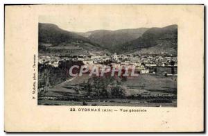 Old Postcard Oyonnax Vue Generale