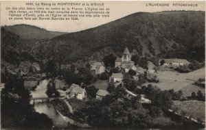 CPA L'Auvergne-Le Bourg de Montfermy et la SIOULE (46606)