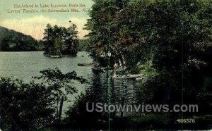 Lake Luzerne in Adirondack Mts, New York