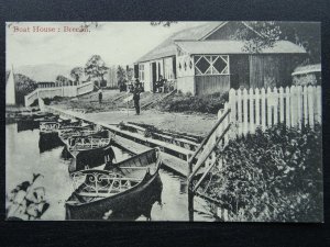 Wales Breconshire BRECON The Boat House - Old Postcard