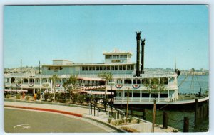 SAN DIEGO, California CA ~ Harbor Island REUBEN E. LEE RESTAURANT  Postcard