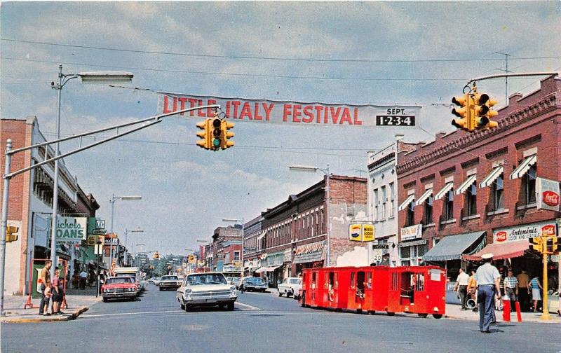 Clinton Indiana~Main Street~Little Italy Festival~Tourist Train~Moose Lodge~'60s