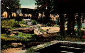 Postcard TN Nashville Pavilion at Andrew Jacksons Spring The Hermitage ~1910 S78