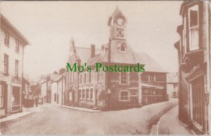 Wales Postcard - Market Square, Newcastle Emlyn, Carmarthenshire RS29200