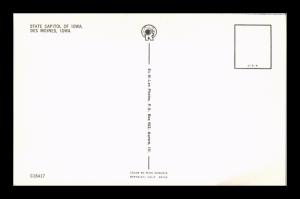 CAPITOL OF IOWA DES MOINES