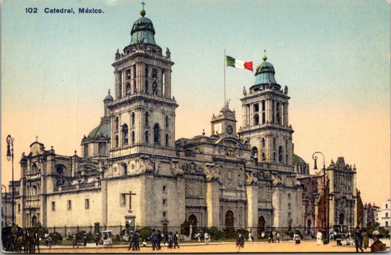 Mexico Mexico City The Cathedral