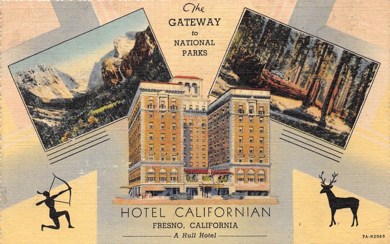 Fresno, California, Hotel Californian, AA375-30