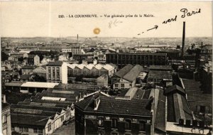 CPA La COURNEUVE Vue générale prise de la Mairie (569441)