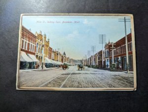 Mint USA Postcard Main Street View Looking East Bozeman MT Montana