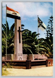 War Memorial at Swakopmund S.W.A 4x6 VINTAGE Postcard 0391