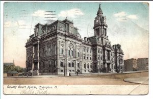 Columbus, OH - County Court House - 1907