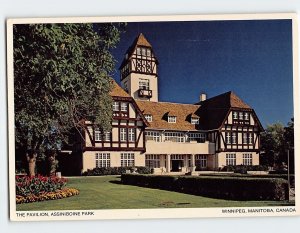 Postcard The Pavilion Assinboine Park Winnipeg Canada