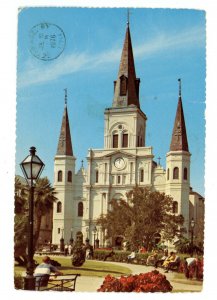 LA - New Orleans. St. Louis Cathedral   (continental size)