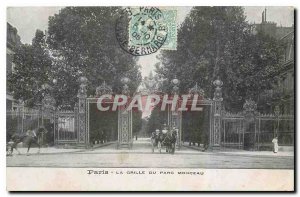 Old Postcard The Paris Grill Parc Monceau