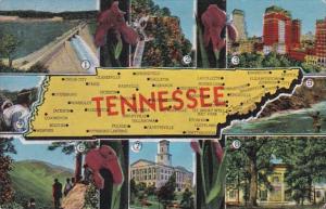 Map Of Tennessee