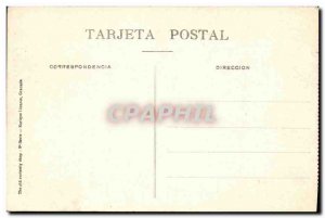 Postcard Old Granada Puerta de Justicia Interior