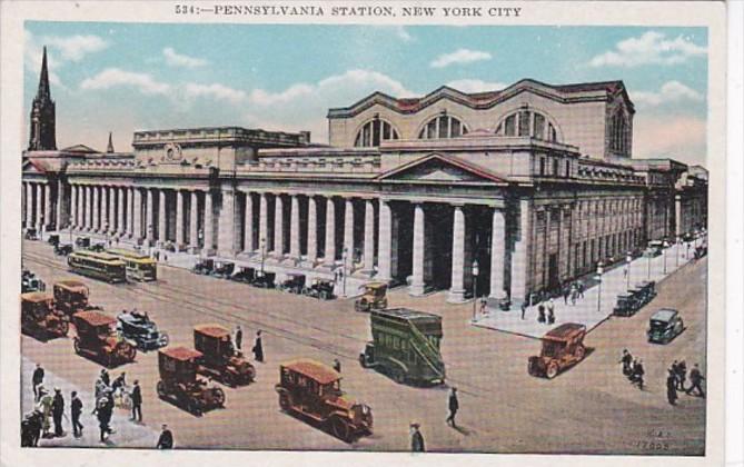 New York City Pennsylvania Railroad Station