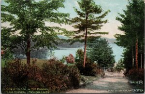 Lake Rosseau Muskoka Lakes Ontario Five O'Clock in Morning c1909 Postcard E93