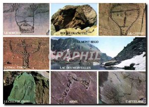 Modern Postcard Valley of Wonders Alpes Maritimes unique prehistoric art Toge...