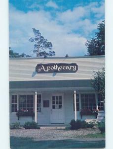 Unused Pre-1980 APOTHECARY SHOP Waterville Maine ME hp0899