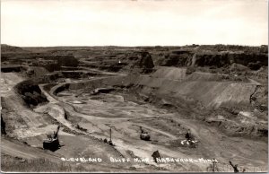 Real Photo Postcard Cleveland Cliff Mine in Nashwauk, Minnesota