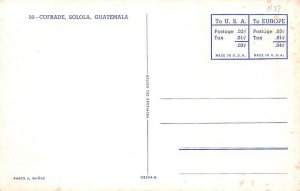 Cofrade Solola Guatemala, Central America Unused 