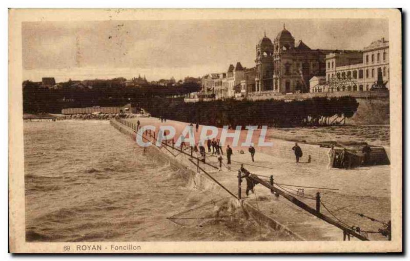 Old Postcard Royan Foncillion