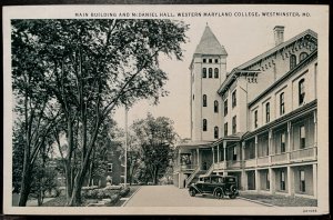 Vintage Postcard 1932 Western Maryland College (McDaniel) Westminster, Maryland