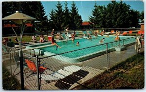 Postcard - Lakeside Inn Resort on Scenic White Lake - Whitehall, Michigan