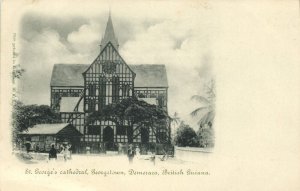 british guiana, Guyana, Demerara, GEORGETOWN, St. George's Cathedral (1900s)