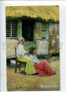 3147468 JAMAICA Barber Morning Toillet Vintage postcard
