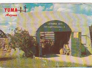 Arizona Yuma Main Entrance Gate Territorial Prison