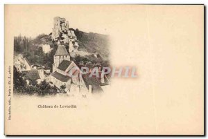 Old Postcard Chateau of Lavardin