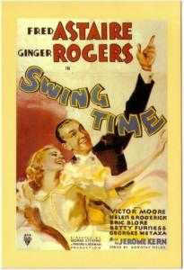 Postcard of Swing Time Fred Astaire Ginger Rogers Movie