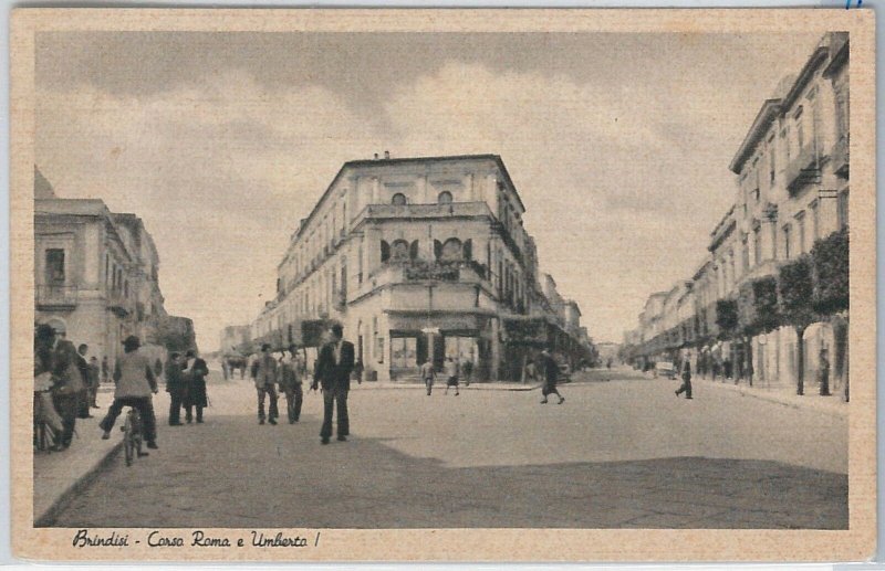 Vintage POSTCARD - CITY TOAST - COURSE ROME 1940-