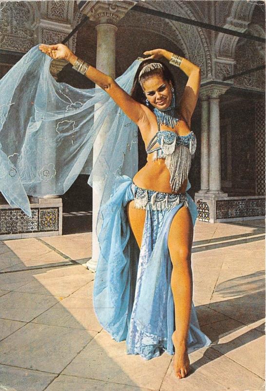 B91151 la danseuse ahlem dance types folklore  tunisia