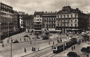 Czech Republic Brno Namesti Svobody Vintage RPPC C127