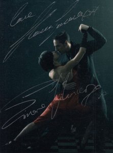 Lilia Kopylova Darren Bennett Strictly Come Dancing Hand Signed Photo