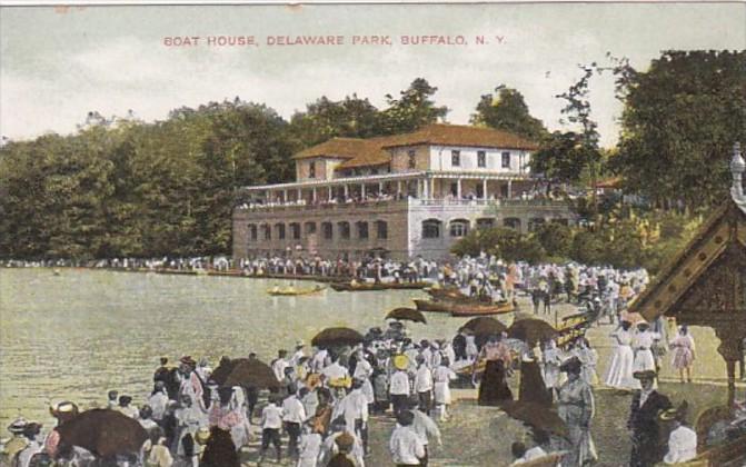 New York Buffalo Boat House Delaware Park