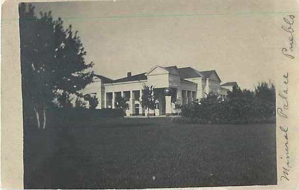 RPPC of the Mineral Palace in Pueblo Colorado CO