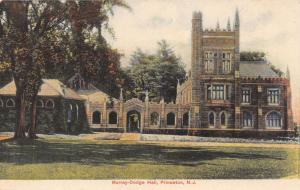 PRINCETON NEW JERSEY MURRAY DODGE HALL~RELIGIOUS LIFE BUILDING POSTCARD 1910s