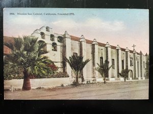 Vintage Postcard 1907-1915 Mission San Gabriel, California (CA)